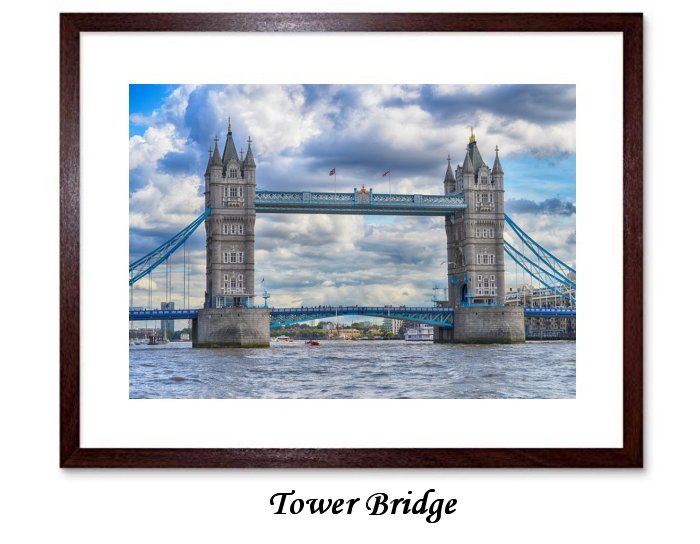 Framed Print London Cityscape Wall Art Print Framed Wall Art Prints